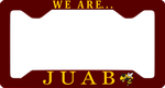 Juab High License Plate Frame, Custom