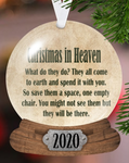 Bereavement Two Sided Christmas Ornament
