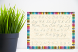 Learn To Write Cursive Practice Dry Erase Board