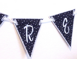 Personalized Banner (Blue and White)