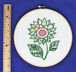 Fun In the Sunflower Embroidery