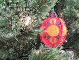 Orb Christmas Tree Ornament Free Standing Lace