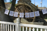 Personalized Lace Banner