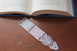 Floral Free Standing Lace Bookmark