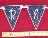 Personalized Banner (Blue and White)