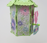 Birdhouse 3D Embroidery