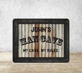 Man Cave Sign Personalized